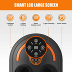 Electric Foot Massager with Air Compression & Heat – 6D Kneading Roller, 4 Modes & 5 Intensity Levels
