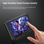 Portable MP3/MP4 Player with WiFi & Bluetooth – HiFi Touch Screen Music Player with Speaker & 128GB Support