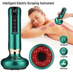 Electric Cupping Device with Heat – 12-Level Vacuum Therapy, Rechargeable Suction & Scraping Massager