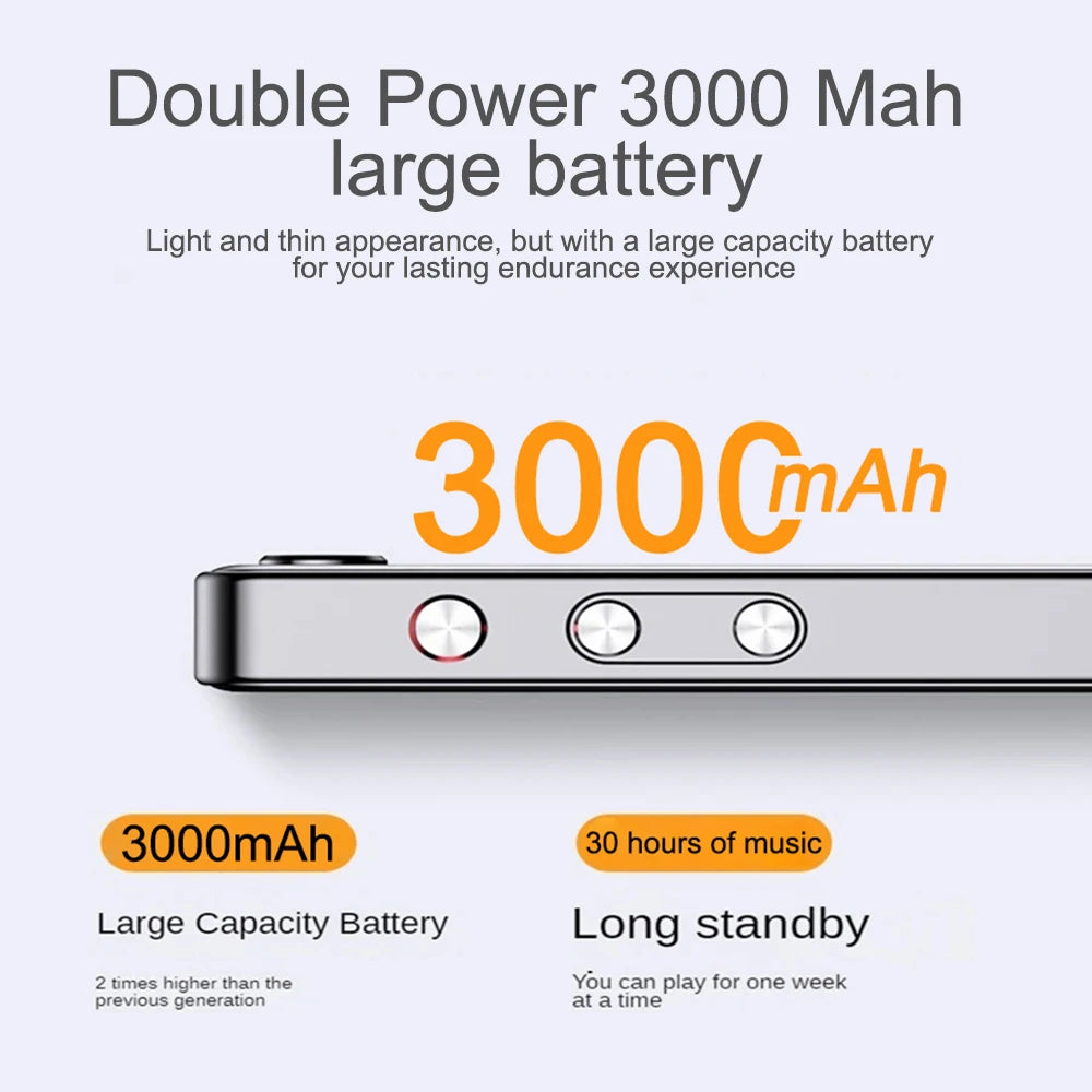 WiFi MP4 Player with Camera – Android Touch Screen Media Player, Bluetooth 5.0 & 16GB Storage