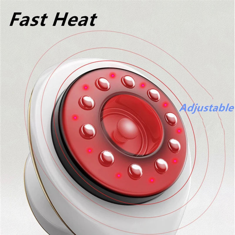 Electric Cupping & Gua Sha Massager with Heat – Vacuum Suction Body Therapy Device