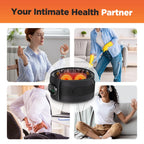 Electric Heated Waist Massager Belt – Lumbar Support Brace with Heat & Vibration Therapy