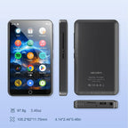 Android 9.0 MP3/MP4 Player with WiFi & Bluetooth – 4” Touch Screen Music Player with Spotify & Apps