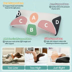 Butterfly Memory Foam Neck Pillow – Orthopedic Cervical Support, Slow Rebound, Ergonomic Sleep Comfort