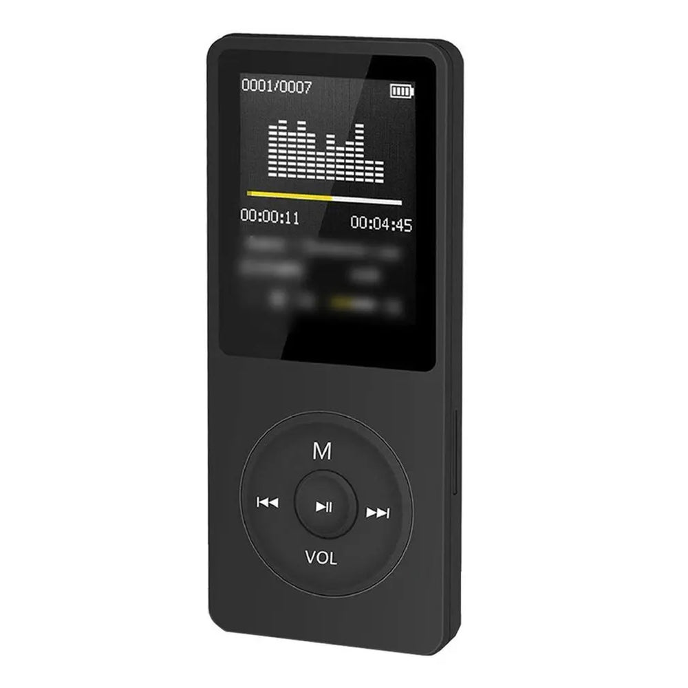 Portable MP3/MP4 Player with LCD Screen – FM Radio, Voice Recorder & HiFi Music Player