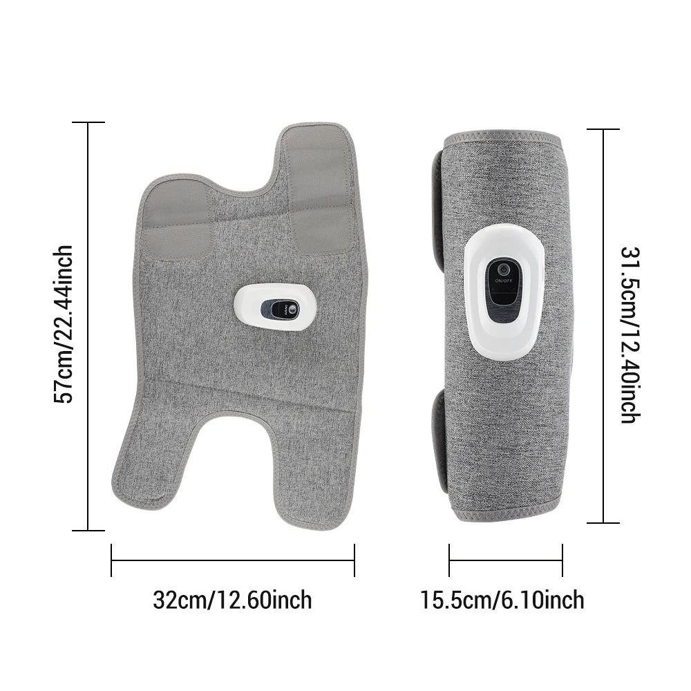 Wireless Calf Massager – 360° Air Compression Leg Wrap with 3 Modes & Adjustable Intensity