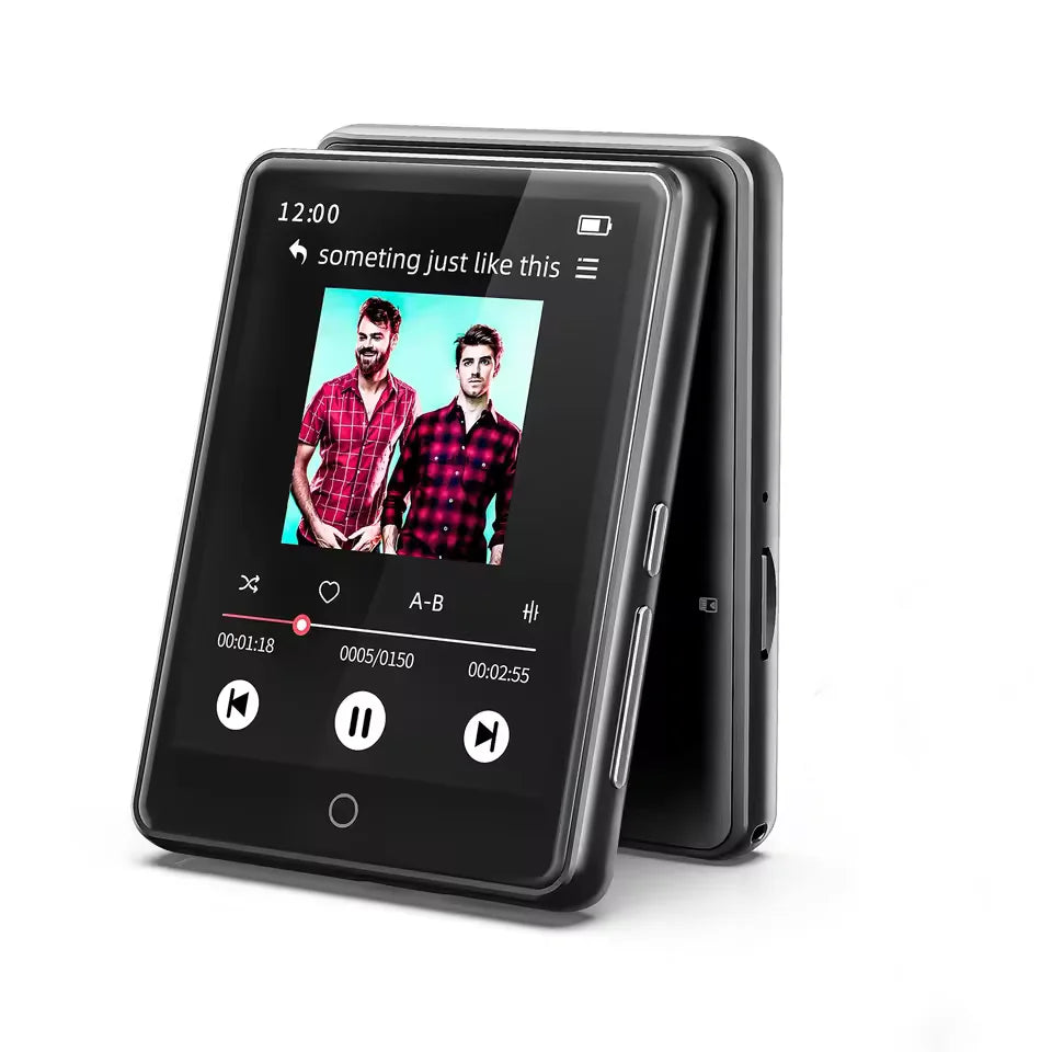 Portable MP3/MP4 Player with WiFi & Bluetooth – HiFi Touch Screen Music Player with Speaker & 128GB Support