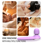 Portable Massage Gun – 19 Modes & 4 Speeds Deep Tissue Percussion Massager for Full Body