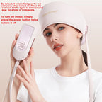 6-Zone Air Compression Head Massager – USB Rechargeable with 5 Modes & 3 Intensity Levels