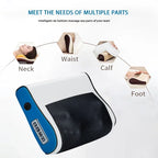 Multi-Functional Neck & Shoulder Massager – Deep Kneading with Heat, Adjustable Back & Cervical Pain Relief