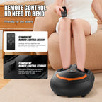 Electric Foot Massager with Air Compression & Heat – 6D Kneading Roller, 4 Modes & 5 Intensity Levels