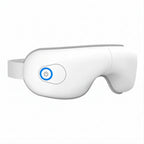 Folding Eye Massager with Heat & Bluetooth Music – Air Compression Mask for Eye Strain Relief & Sleep Support