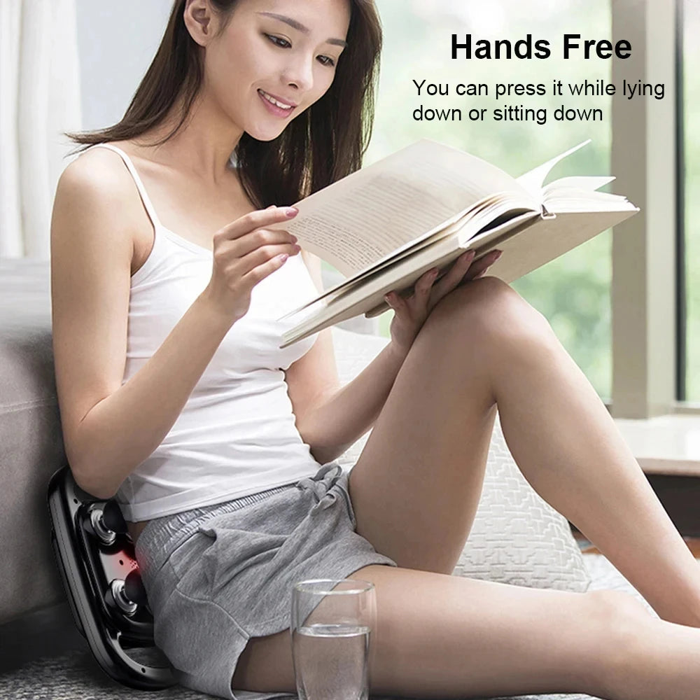 6-Head Massage Gun – Deep Tissue Percussion Massager for Full Body Muscle Relief