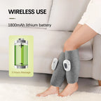 Wireless Calf Massager – 360° Air Compression Leg Wrap with 3 Modes & Adjustable Intensity