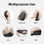 Neck Pillow Massager with Heat – 3-Speed Vibration Massage for Neck, Shoulders & Back Relief