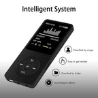 Portable MP3/MP4 Player with LCD Screen – FM Radio, Voice Recorder & HiFi Music Player