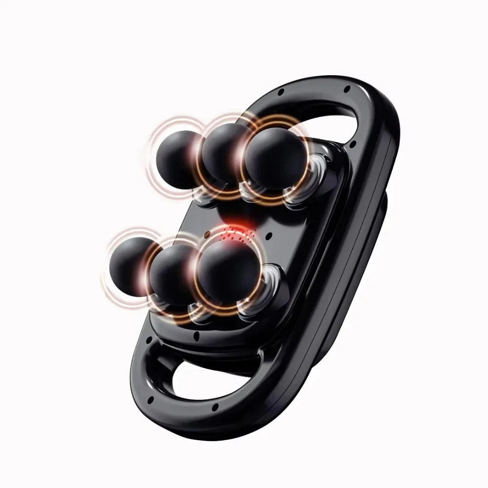 6-Head Massage Gun – Deep Tissue Percussion Massager for Full Body Muscle Relief
