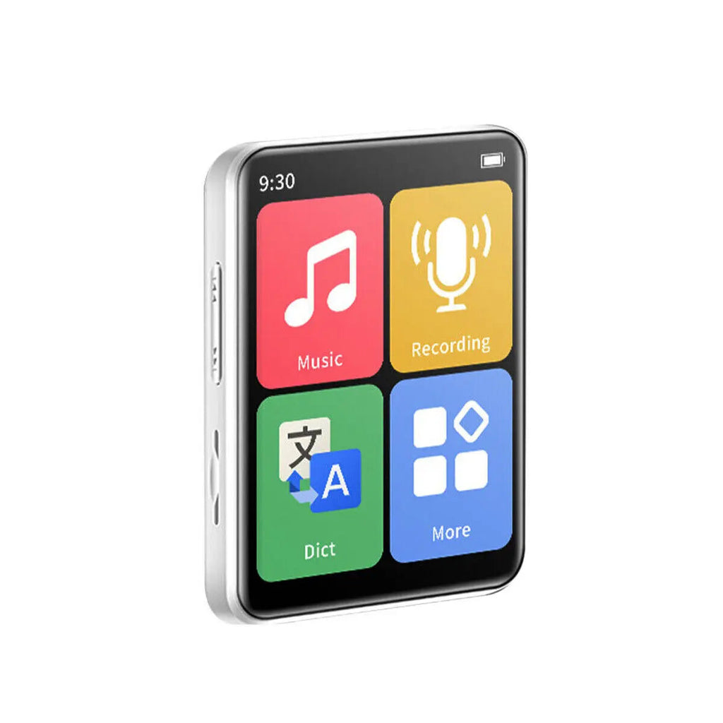 Mini MP3/MP4 Player with Bluetooth 5.0 – 2” Touch Screen HiFi Music Player with FM Radio