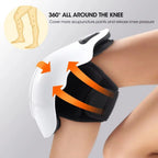 Electric Knee Massager with Heat & Red Light – 3D Airbag Compression & Vibration Therapy (Wireless)