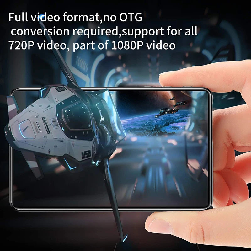 4” Touch Screen MP4 Player with Bluetooth 5.0 – 16GB HiFi Music & 1080P Video Player with Speaker