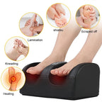 Shiatsu Foot & Calf Massager with Heat – Deep Tissue Kneading Roller for Pain Relief & Relaxation