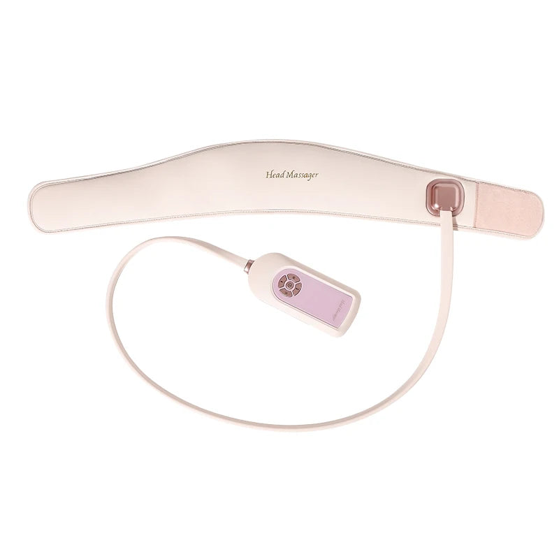 6-Zone Air Compression Head Massager – USB Rechargeable with 5 Modes & 3 Intensity Levels