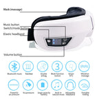Smart Eye Massager with Bluetooth Music – 6D Air Compression & Vibration Eye Care Glasses