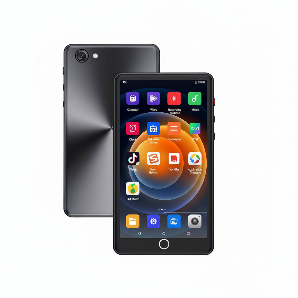 WiFi MP4 Player with Camera – Android Touch Screen Media Player, Bluetooth 5.0 & 16GB Storage