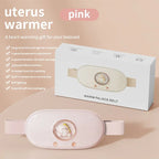 Menstrual Heating Pad Belt – Portable Heat & Vibration Therapy for Period Pain Relief