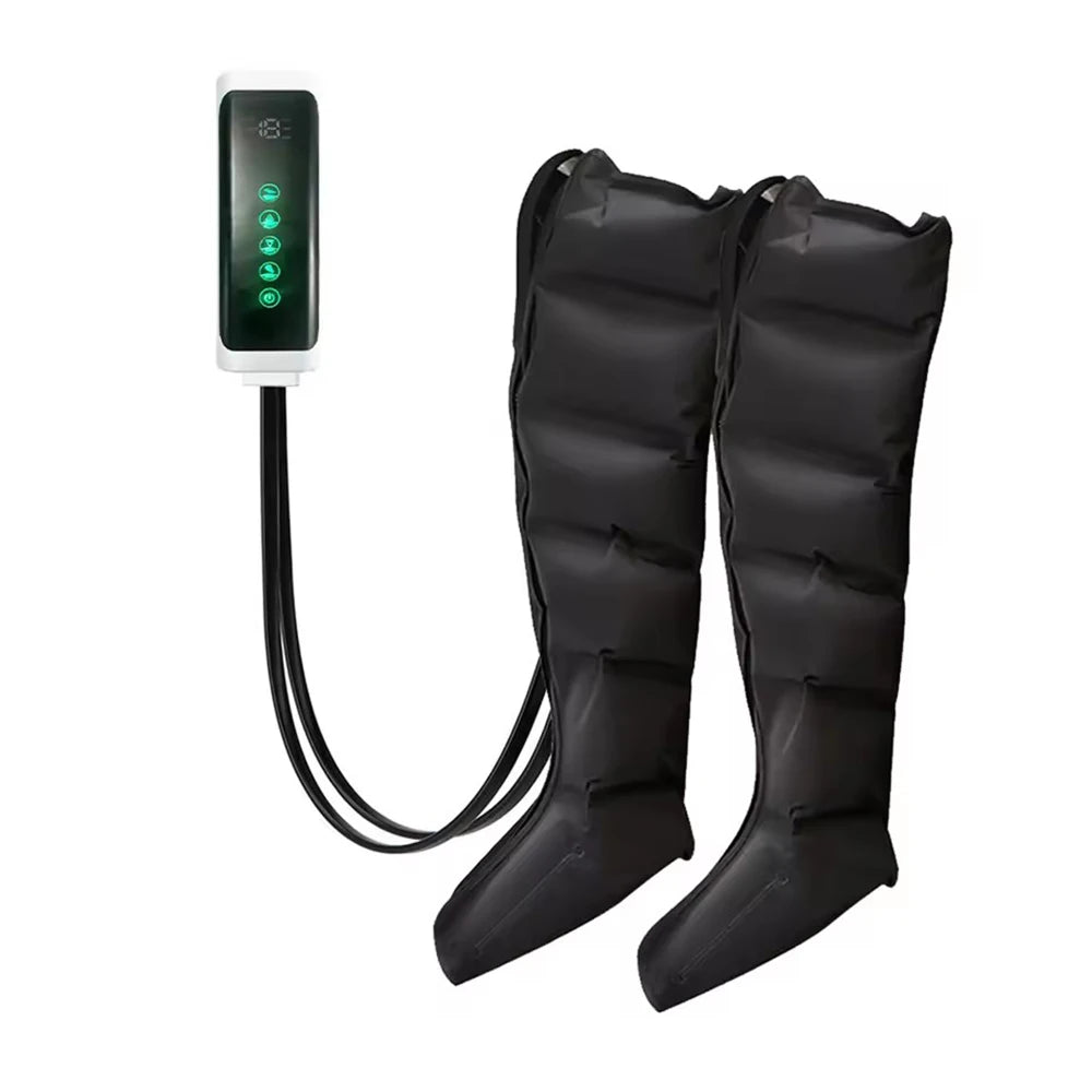 Air Compression Leg Massage Boots – Three Modes & Adjustable Intensity
