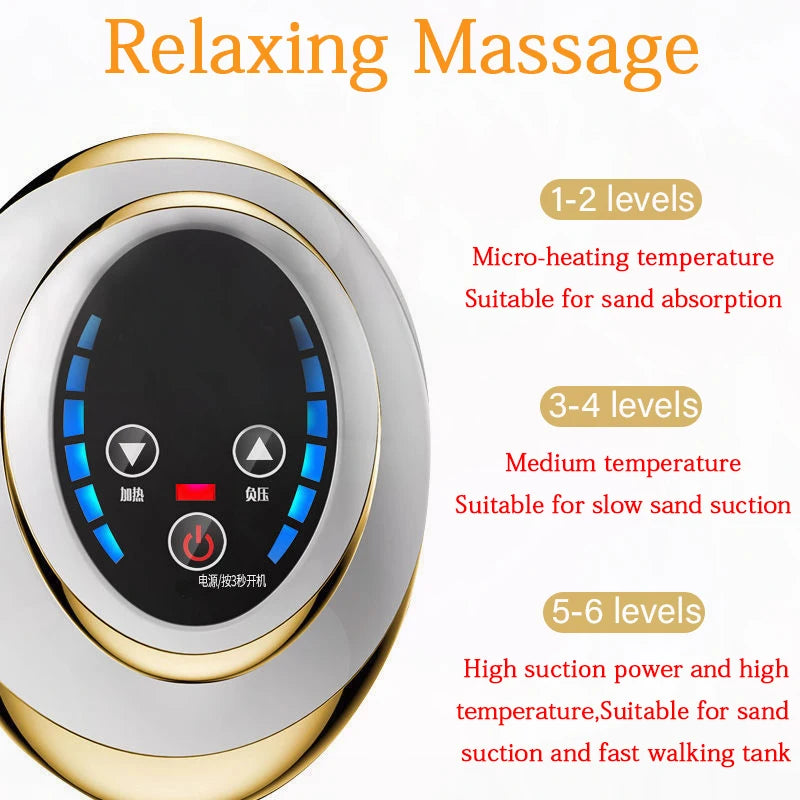 Electric Cupping & Gua Sha Massager with Heat – Vacuum Suction Body Therapy Device
