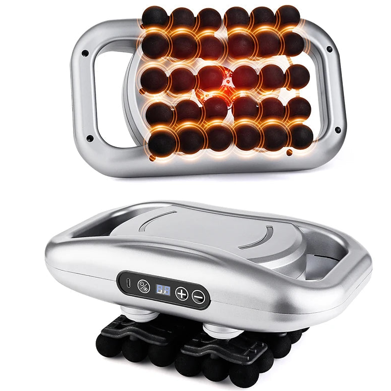 30-Head Massage Gun – High-Frequency Percussion Fascia Massager for Full Body Muscle Recovery