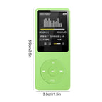 Portable MP3/MP4 Player with Bluetooth & FM Radio – USB Rechargeable Walkman with Recording & E-Book Support