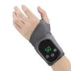 Electric Ankle & Wrist Massager with Heat – Adjustable Vibration Therapy Brace for Pain Relief & Recovery