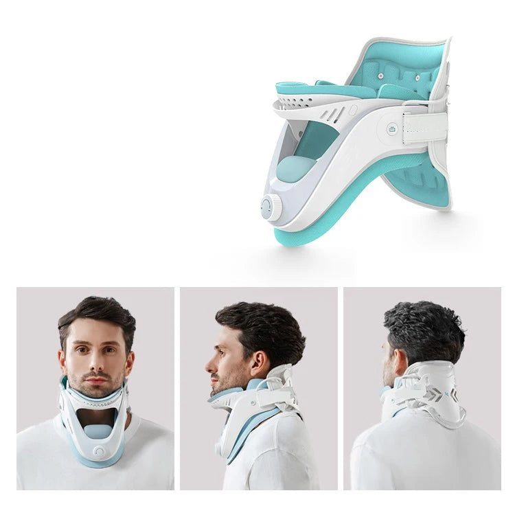 Adjustable Neck Traction Massager – Airbag Cervical Support for Pain Relief & Relaxation
